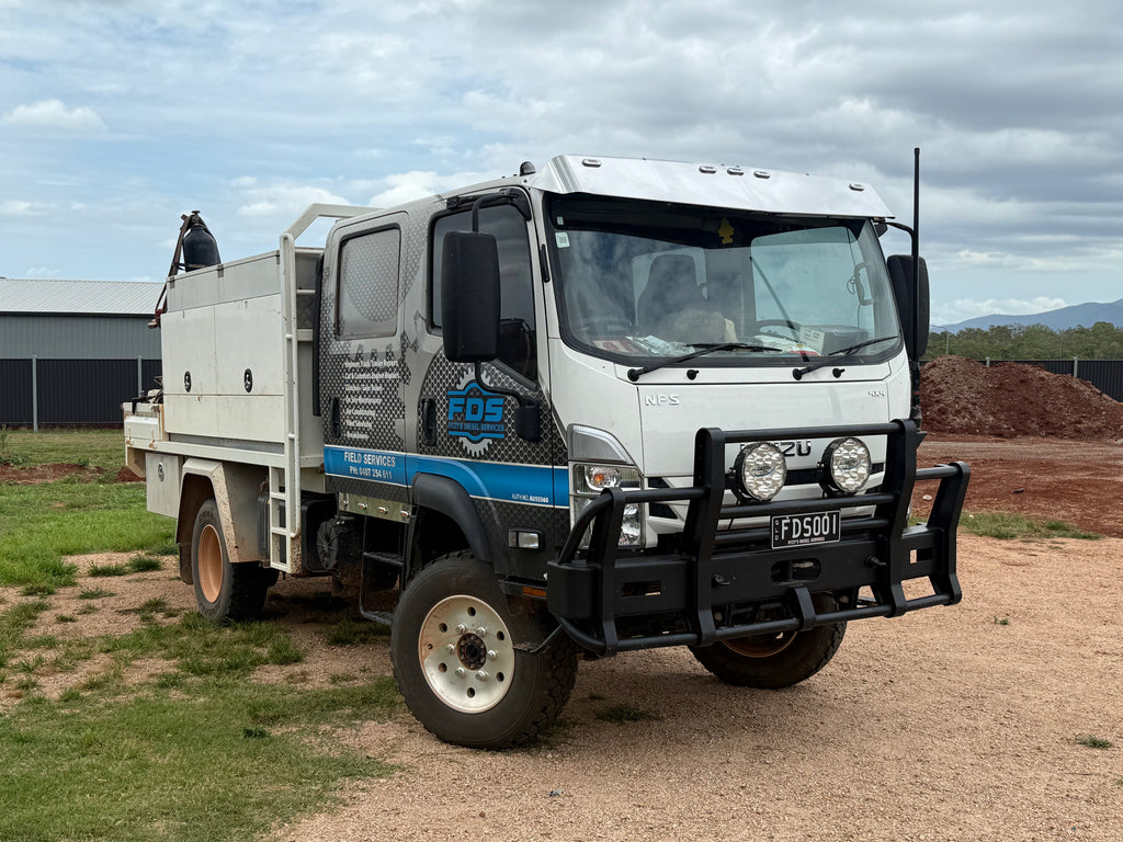 Isuzu Stainless Steel Drop Visor N Series (NPR, NNR, NKR, NQR, NPS) 2010 ONWARDS