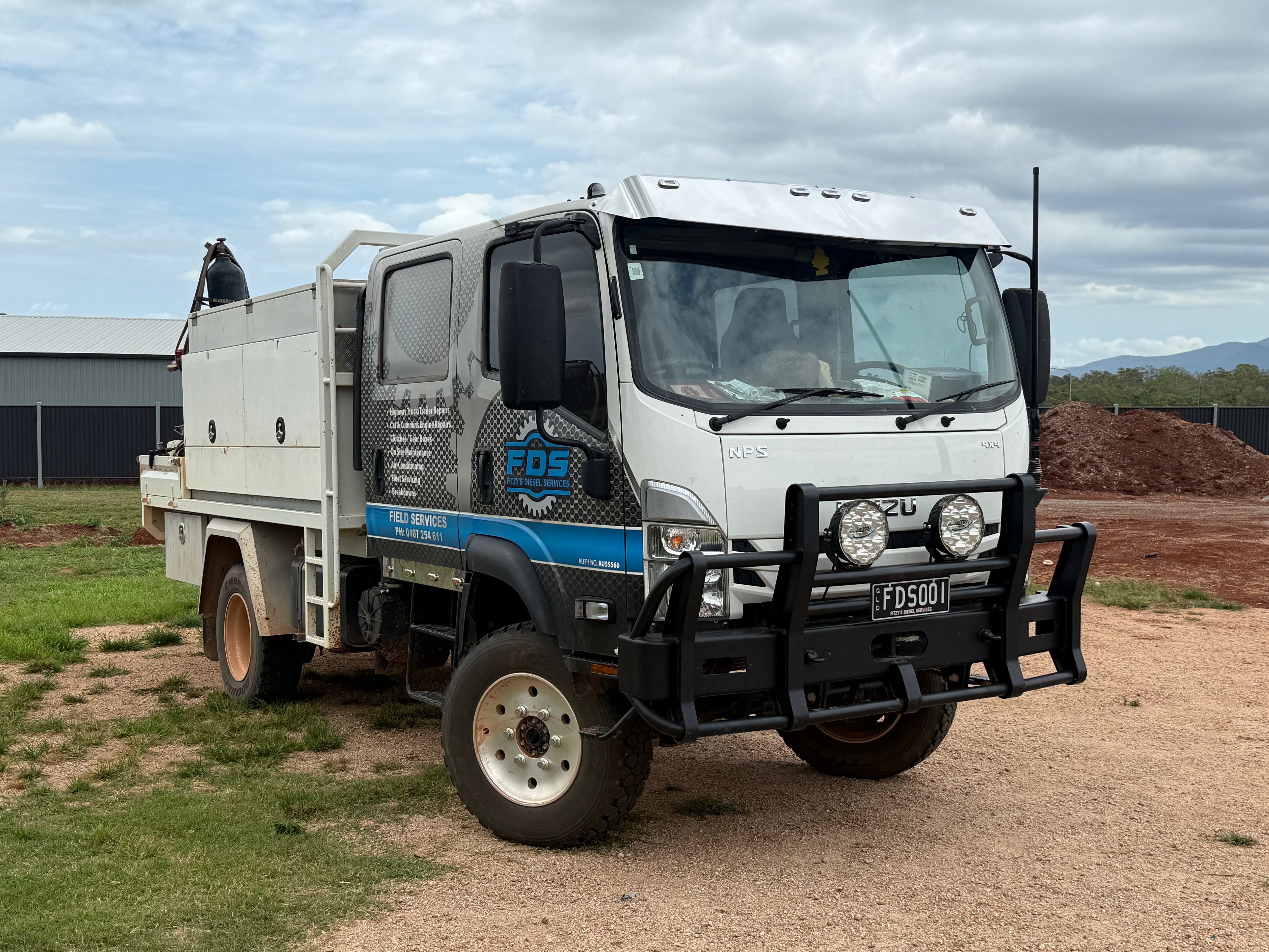 Isuzu Stainless Steel Drop Visor N Series (NPR, NNR, NKR, NQR, NPS) 2010 ONWARDS