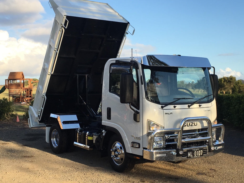 Isuzu Stainless Steel Drop Visor N Series (NPR, NNR, NKR, NQR, NPS) 2010 ONWARDS