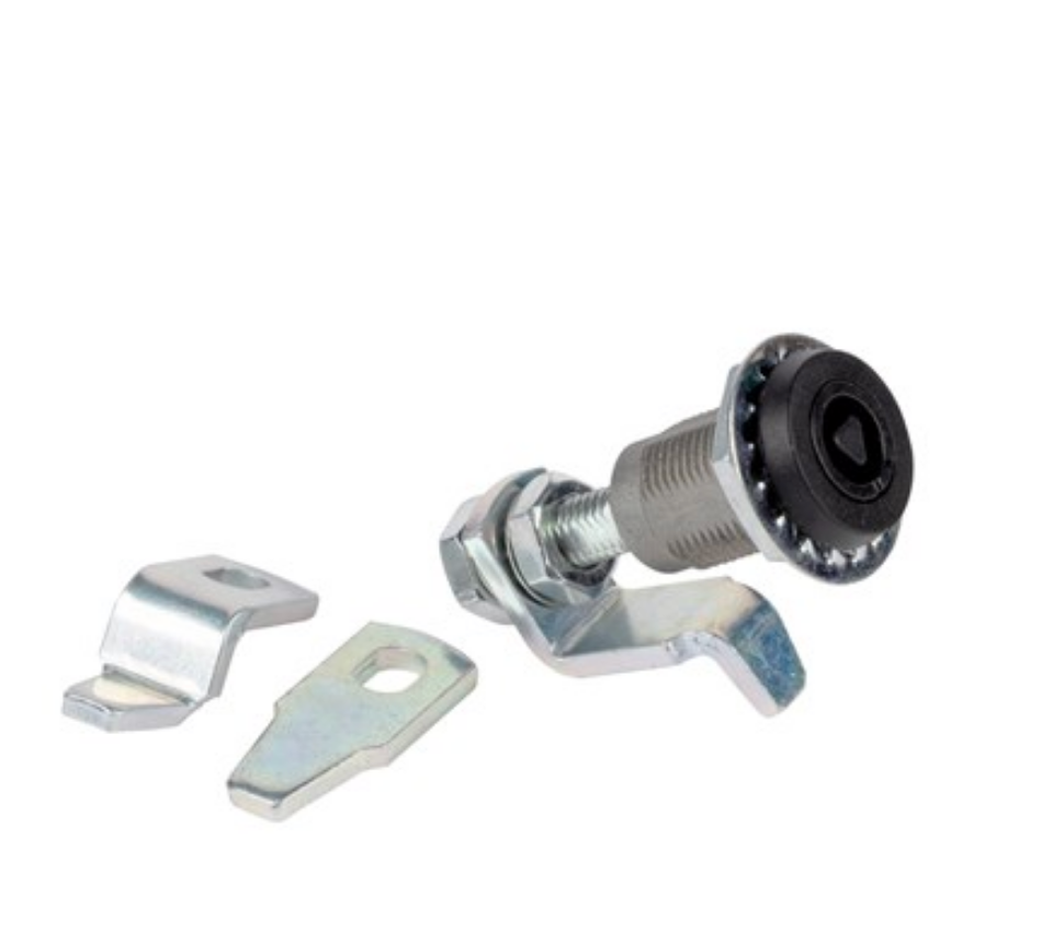 Tubular Compression Latch - Triangular 7mm Driver - Black