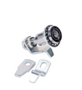 Tubular Compression Latch - Double Bit 3mm Driver - Chrome