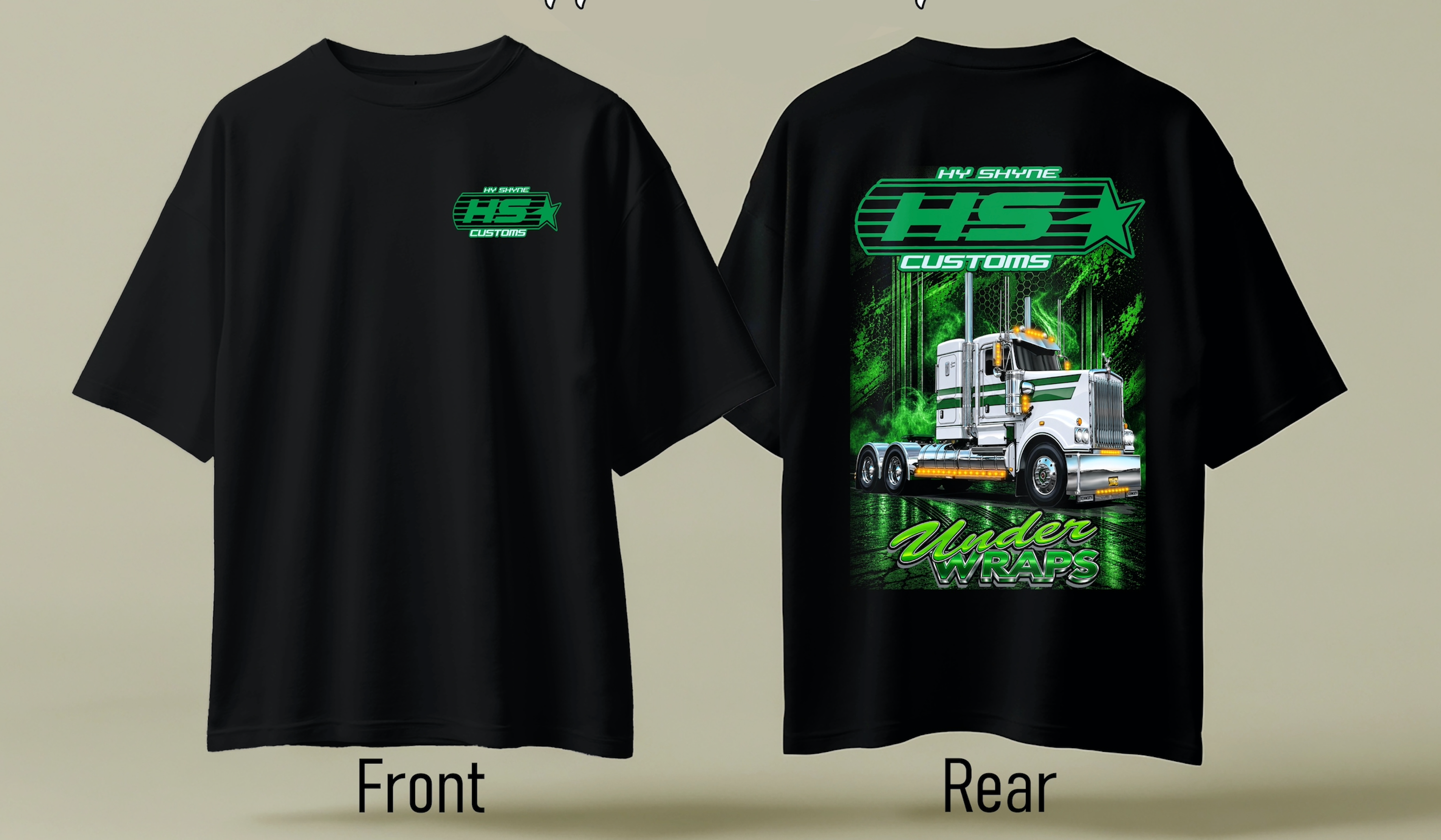 Short Sleeve "UNDER WRAPS" T-SHIRTS