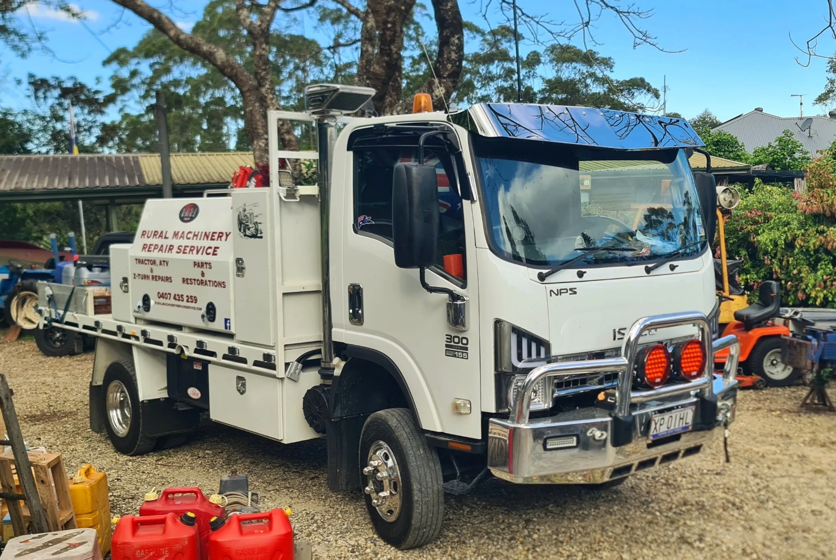 Isuzu Stainless Steel Drop Visor N Series (NPR, NNR, NKR, NQR, NPS) 2010 ONWARDS