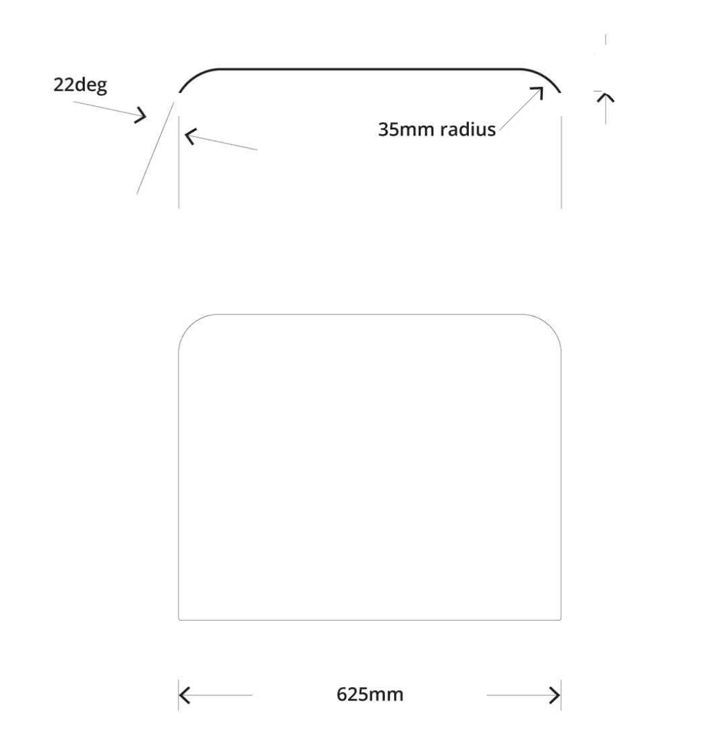 Signature Series Mudguard 304 1.5mm Smooth - Lelox - SS15304SINCNG